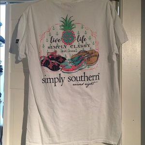 Women’s White Simply Southern T-Shirt